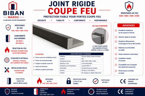 Joints coupe feu