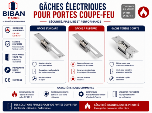 Gâches électriques