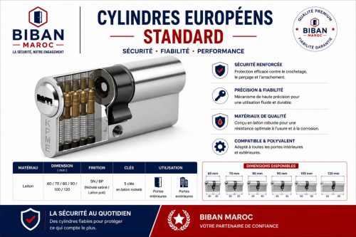 Cylindres européens standard