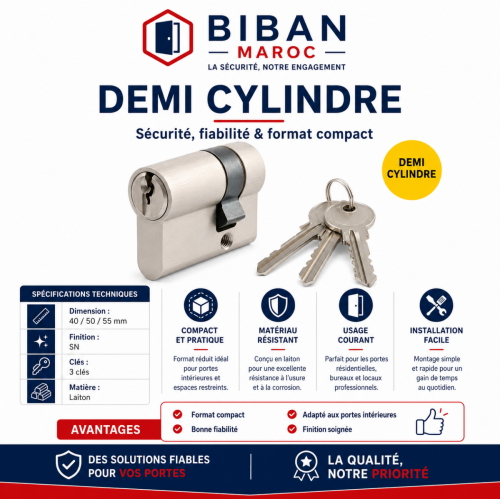 Cylindres européens standard