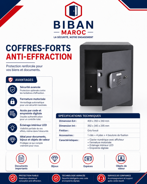 Coffres-forts anti-effraction