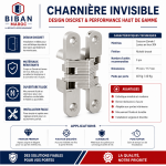 Charnières invisibles